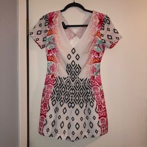 New Bebe Romper sz 0, white color